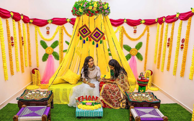 Haldi Decoration Services In Uttar Pradesh